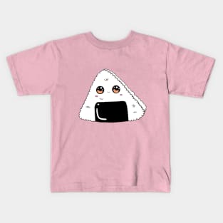 Kawaii onigiri Kids T-Shirt